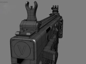 克里斯矢量 3D 模型