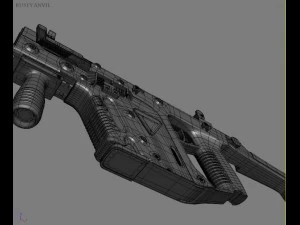 克里斯矢量 3D 模型