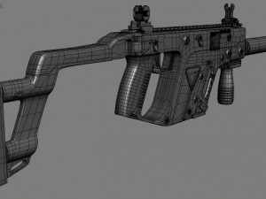 kriss vector Model 3D