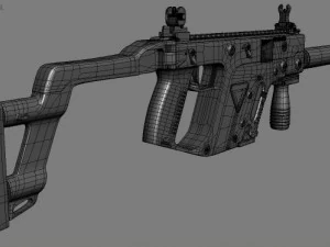 克里斯矢量 3D 模型