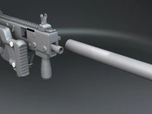 克里斯矢量 3D 模型