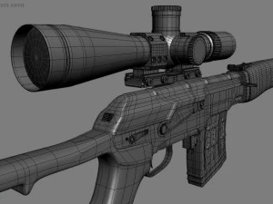 svd draganov 3D Model
