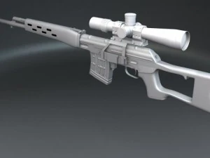 svd draganov 3D Model