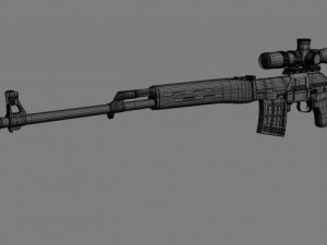svd draganov 3D Модель