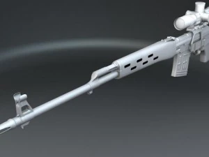 svd draganov 3D Model