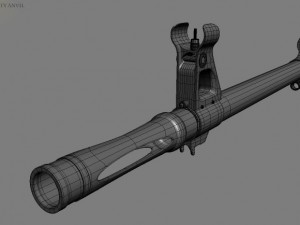 svd draganov 3D Модель
