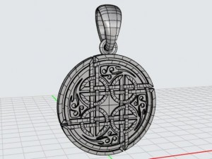 pendant celtic knots mdf1049 3D मॉडल