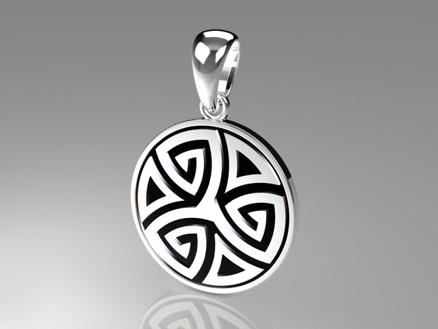 pendant celtic knots mdf1028 Modelo 3D .c4d .max .obj .3ds .fbx .stl .blend 