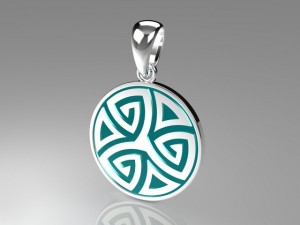 pendant celtic knots mdf1028 Modelo 3D
