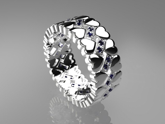 jewelry ring mdf1290 3D 模型 .c4d .max .obj .3ds .fbx .stl .blend 