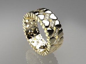 jewelry ring mdf1290 3D 模型