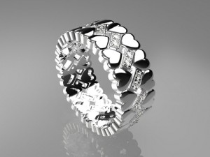 jewelry ring mdf1290 3D 模型