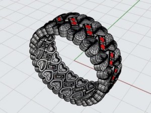 jewelry ring mdf1290 3D 模型