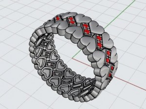 jewelry ring mdf1290 3D 模型