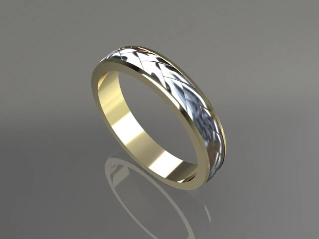 wedding ring mdf1297 3D Model .c4d .max .obj .3ds .fbx .stl .blend 