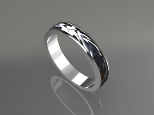 wedding ring mdf1297 3D 模型