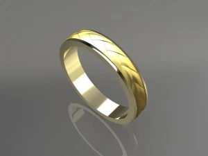 wedding ring mdf1297 3D Model