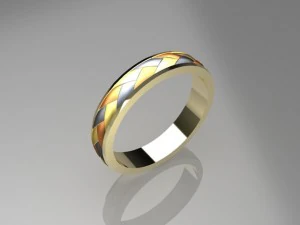 wedding ring mdf1297 3D Model