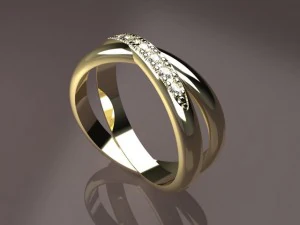 jewelry ring mdf1124 3D Model
