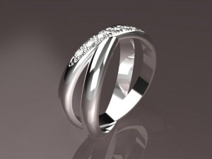 jewelry ring mdf1124 3D Model