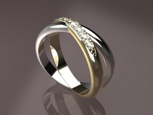 jewelry ring mdf1124 3D Model