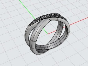 jewelry ring mdf1124 3D Model