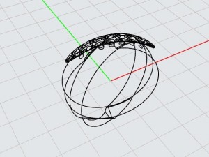 jewelry ring mdf1124 3D Model