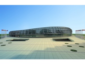 stadium buildings Modelo 3D