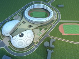 stadium buildings Modelo 3D