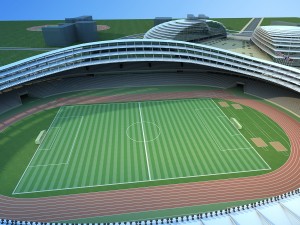 stadium buildings Modelo 3D