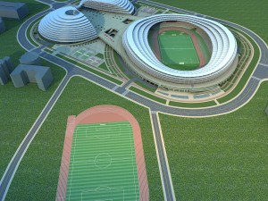 stadium buildings Modelo 3D