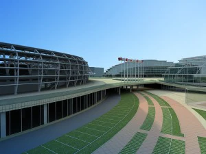 stadium buildings 3D Model