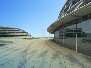 stadium buildings Modelo 3D