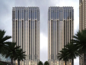 adegan bangunan Model 3D