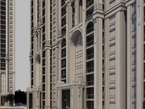building scene 3D Модель