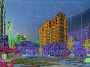 building scene 1 3D 模型