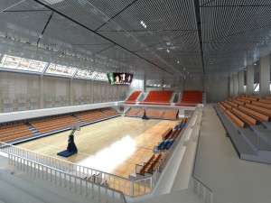 basketball hall 3D Model