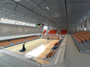 basketball hall 3D Model