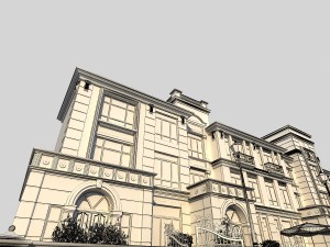 house scene 3D 모델