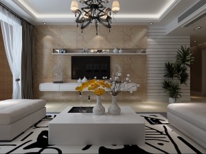 living room scene 15 Modèle 3D