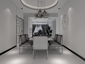 living room scene 15 Modèle 3D