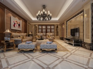 living room scene 16 3D Model