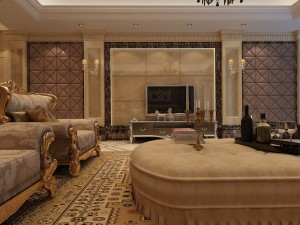 living room scene 16 3D Model