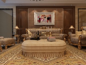 living room scene 16 3D Model
