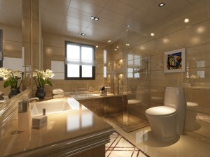 bathroom interior 3D 模型