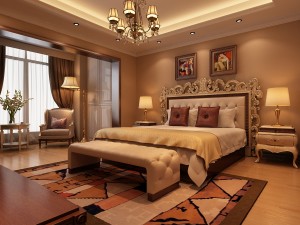 bedroom 01 3D 모델