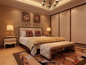 bedroom 01 Modello 3D