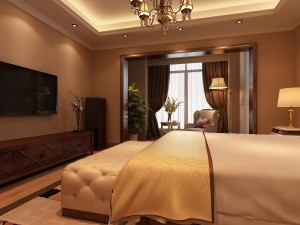 bedroom 01 Modello 3D