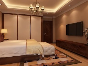 спальня 01 3D Модель