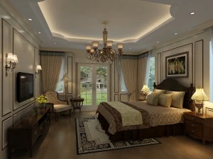 classic bedroom 3D Model